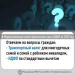 Отвечаем на вопросы по уплате имущественных налогов за 2025 год